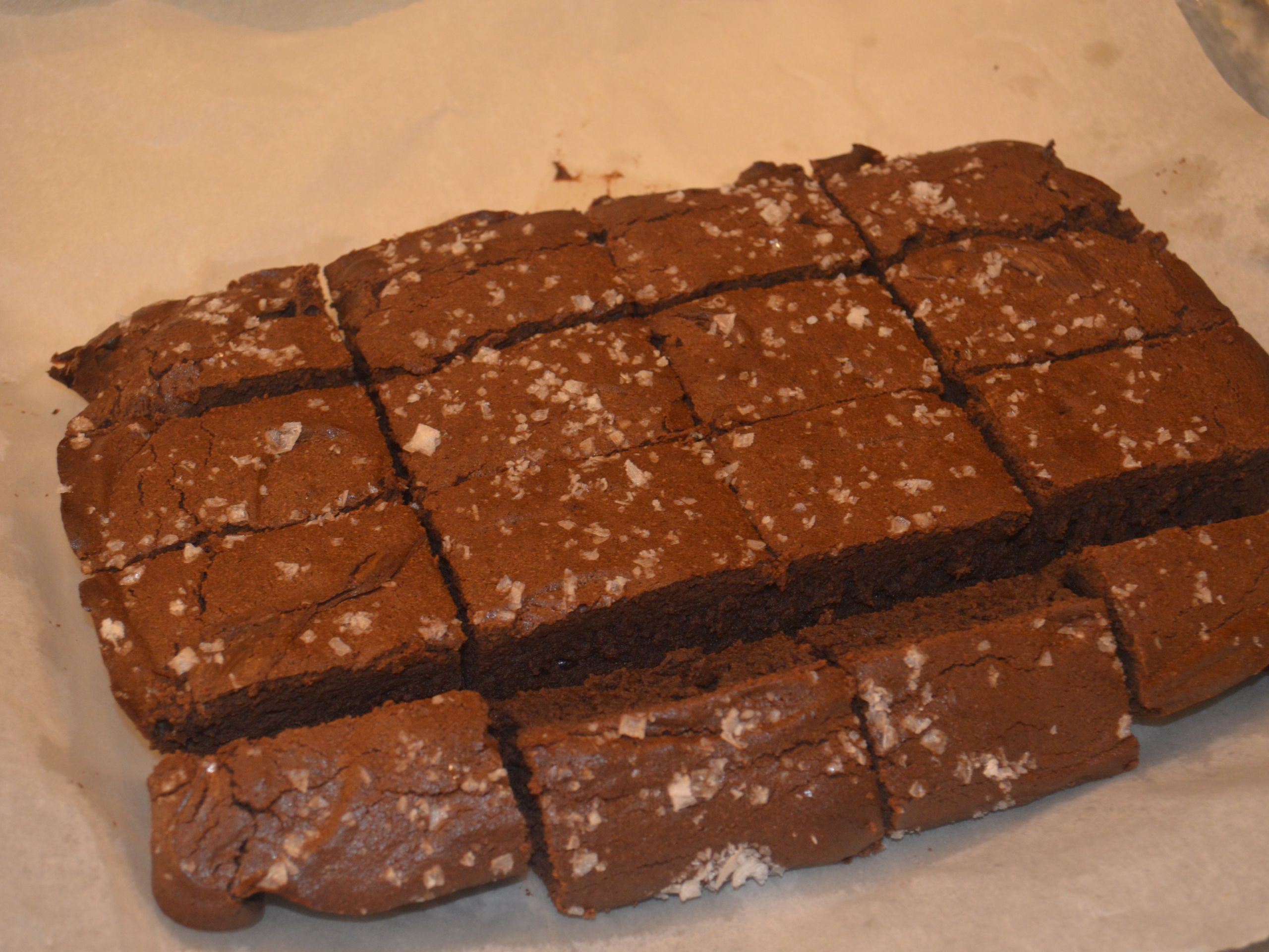 Midnight Storm fudgy brownies